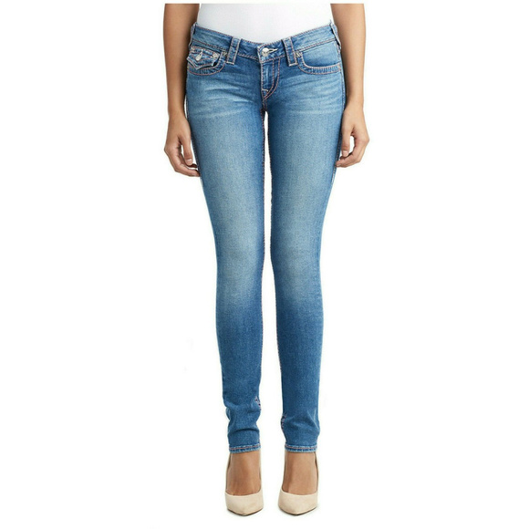 True Religion Women's Skinny Fit Stretch Jeans - Picture 2 of 4